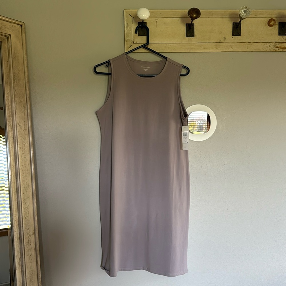 Eileen fisher midi dress